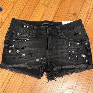 NWT Zara embellished shorts size 6